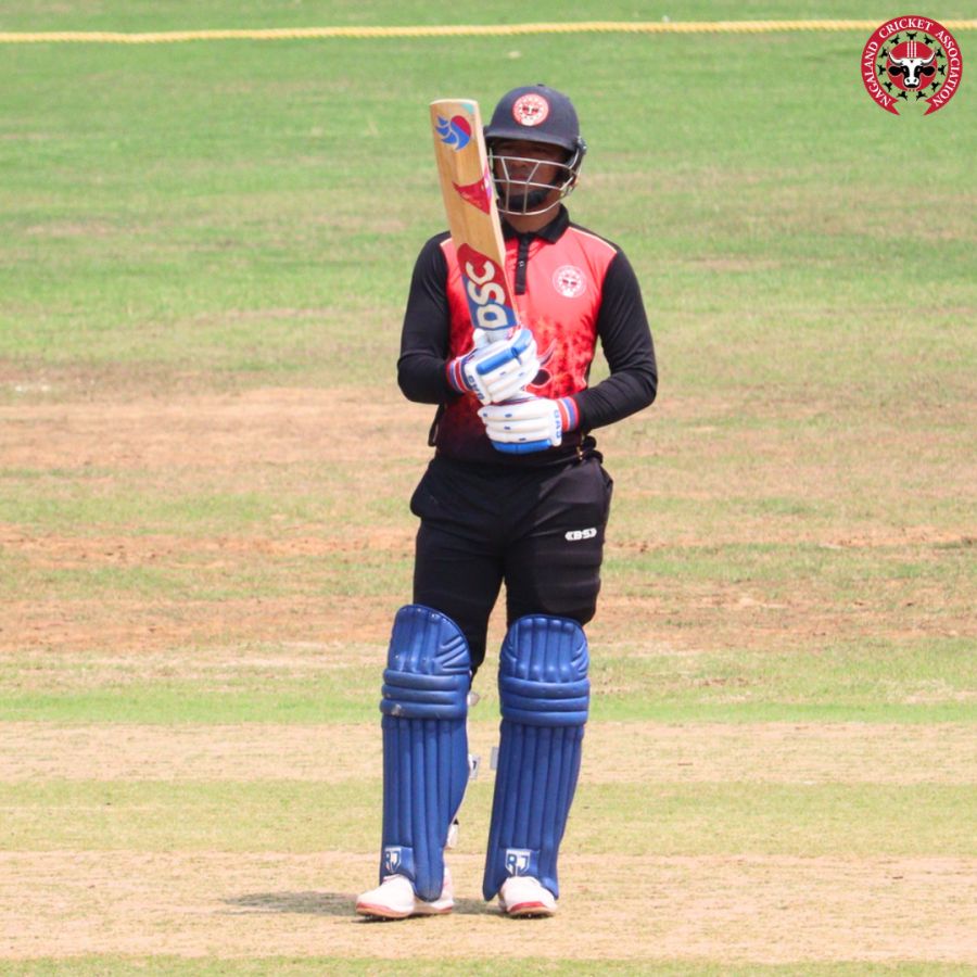 Nagaland Captain Jonathan Rongsen.
